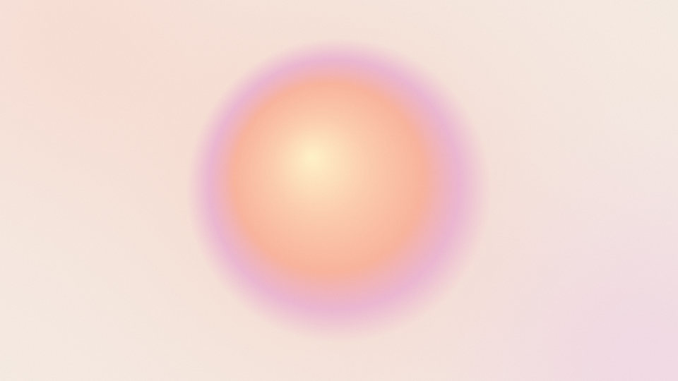 Peach Glow, desktop preview