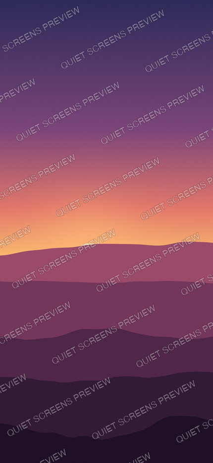Sunset, iPhone preview