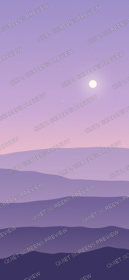 Lavender Dusk, iPhone preview