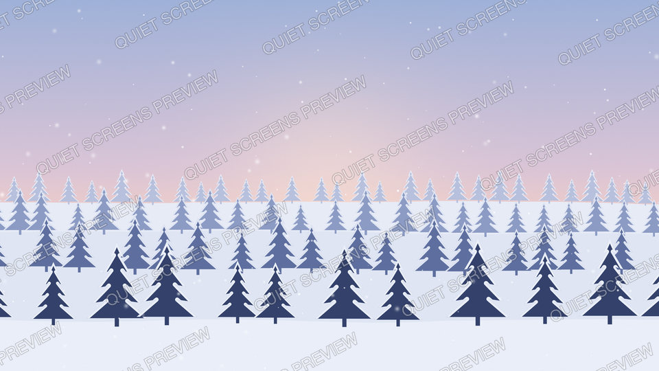 Snow Pines, desktop preview