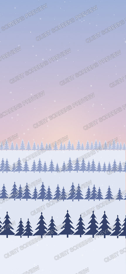 Snow Pines, iPhone preview
